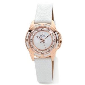 NIB Bulova Mother of Pearl Women’s Watch